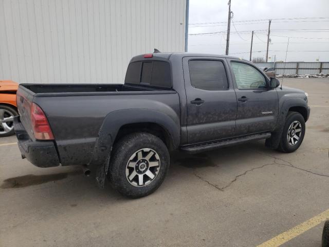 5TFLU4EN4CX026514 - 2012 TOYOTA TACOMA DOUBLE CAB ნაცრისფერი ფოტო 3