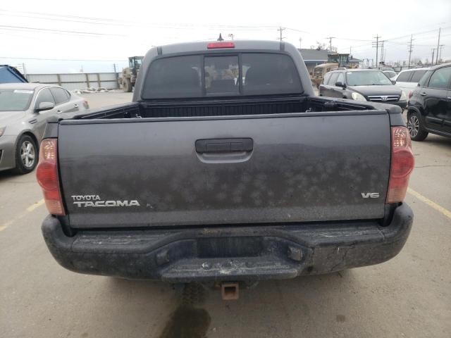 5TFLU4EN4CX026514 - 2012 TOYOTA TACOMA DOUBLE CAB ნაცრისფერი ფოტო 6