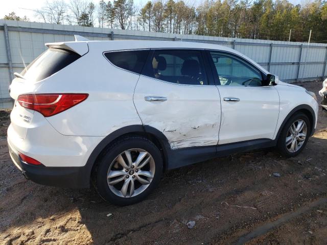 5XYZWDLA8DG067401 - 2013 HYUNDAI SANTA FE S WHITE photo 3