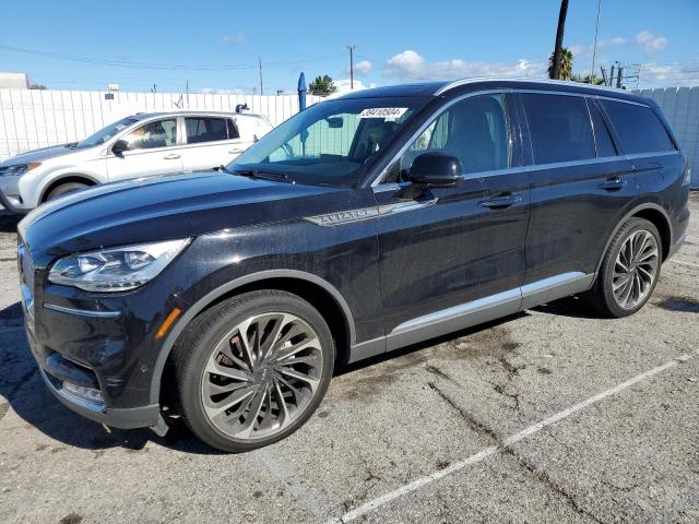 5LM5J7WC8MGL09458 - 2021 LINCOLN AVIATOR RESERVE BLACK photo 1