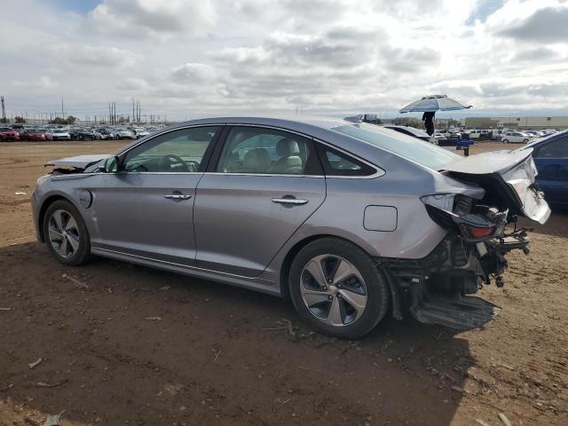 KMHE54L23HA045107 - 2017 HYUNDAI SONATA PLUG-IN HYBRID GRAY photo 2