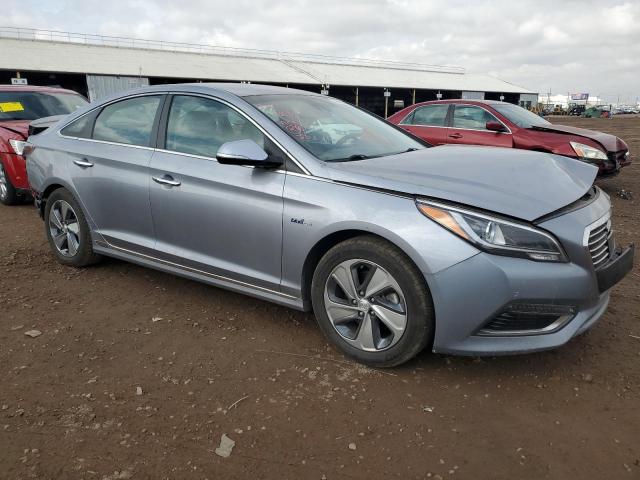 KMHE54L23HA045107 - 2017 HYUNDAI SONATA PLUG-IN HYBRID GRAY photo 4