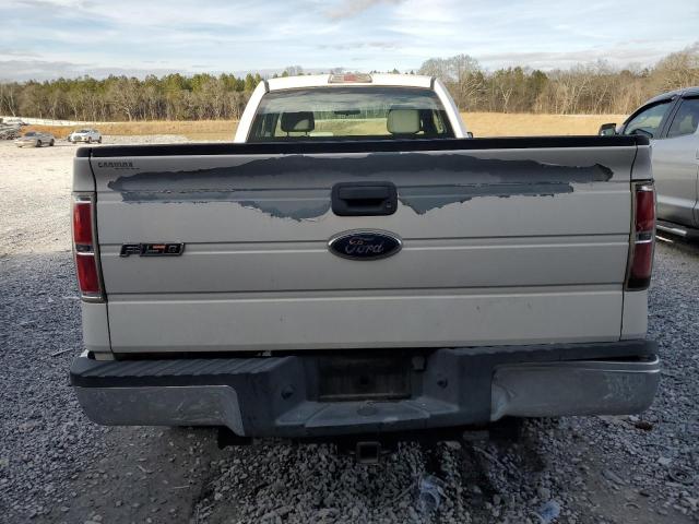 1FTRF12W49KB56931 - 2009 FORD F150 WHITE photo 6