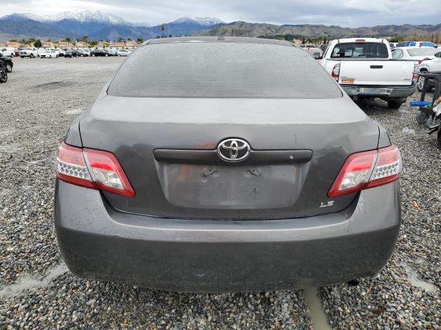 4T1BF3EK7AU017502 - 2010 TOYOTA CAMRY BASE GRAY photo 6