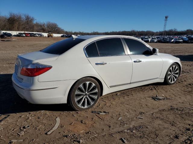 KMHGC4DF4BU129913 - 2011 HYUNDAI GENESIS 4.6L WHITE photo 3