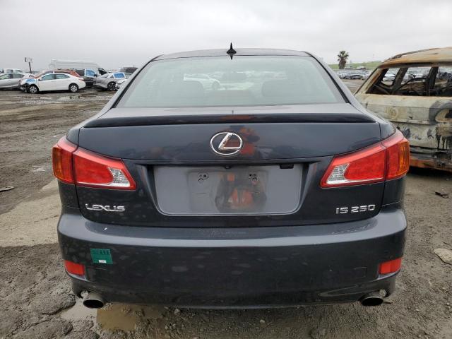 JTHBF5C20A5111278 - 2010 LEXUS IS 250 GRAY photo 6