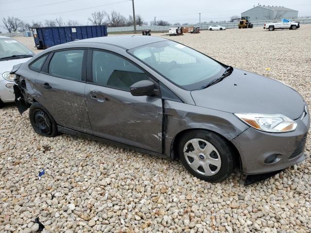 1FAHP3E21CL244680 - 2012 FORD FOCUS S GRAY photo 4