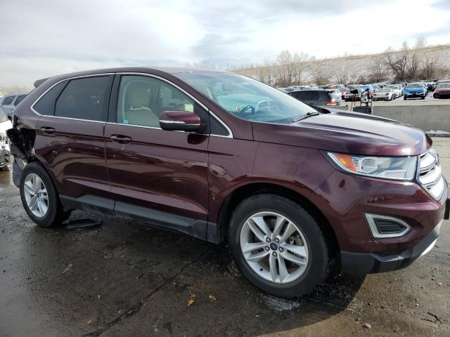 2FMPK4J98JBB95127 - 2018 FORD EDGE SEL MAROON photo 4