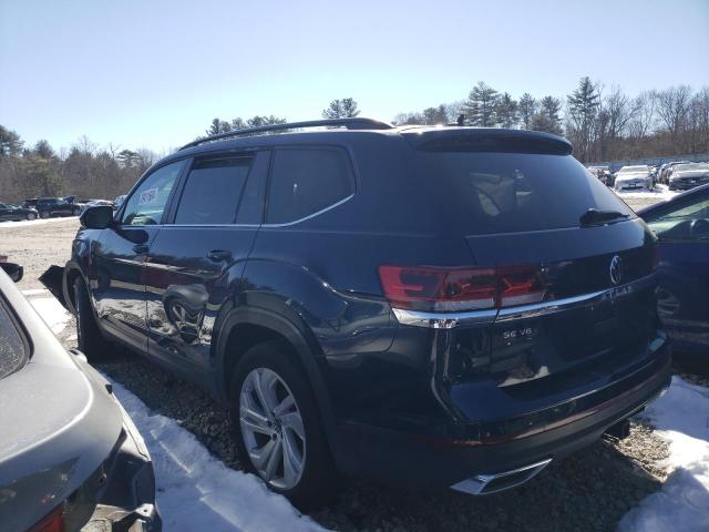 1V2KR2CA8MC546501 - 2021 VOLKSWAGEN ATLAS SE BLUE photo 2