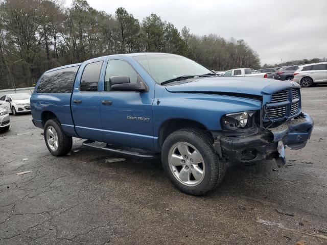 1D7HU18ZX2J266340 - 2002 DODGE RAM 1500 BLUE photo 4