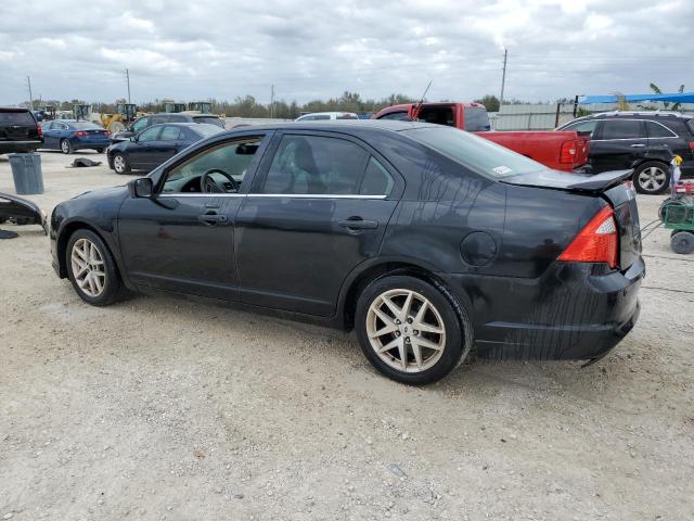 3FAHP0JA5BR156369 - 2011 FORD FUSION SEL BLACK photo 2