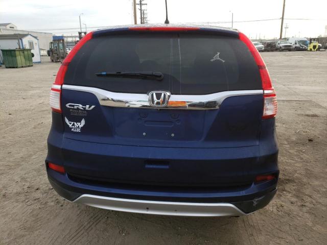 3CZRM3H59GG715808 - 2016 HONDA CR-V EX BLUE photo 6