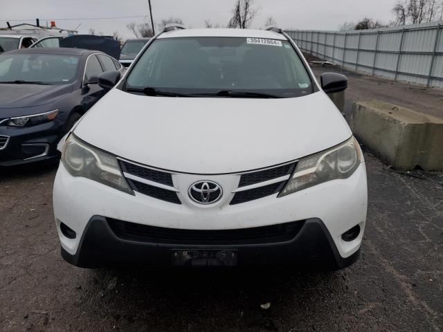 2T3ZFREV0EW080367 - 2014 TOYOTA RAV4 LE WHITE photo 5