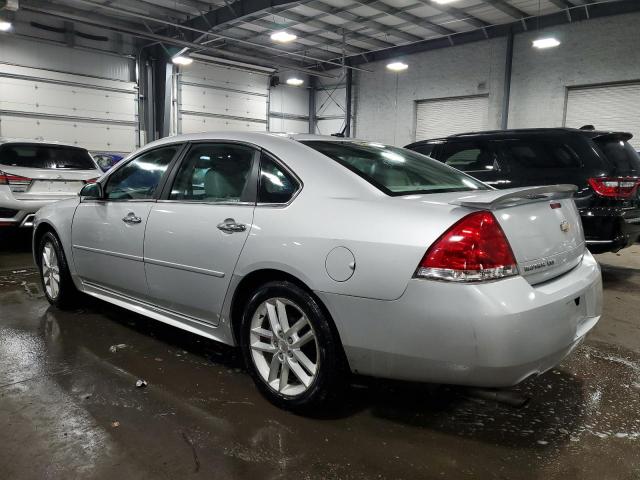 2G1WC5E34D1140847 - 2013 CHEVROLET IMPALA LTZ SILVER photo 2