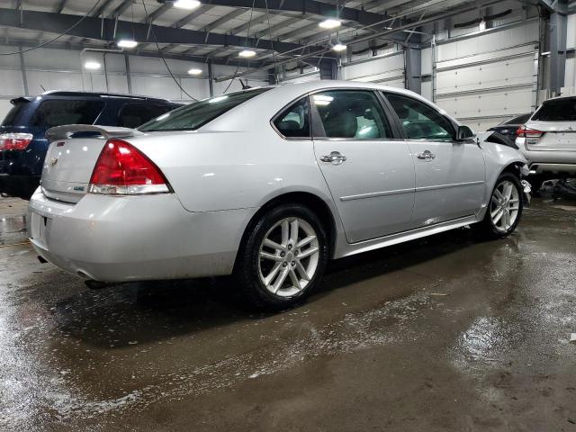 2G1WC5E34D1140847 - 2013 CHEVROLET IMPALA LTZ SILVER photo 3