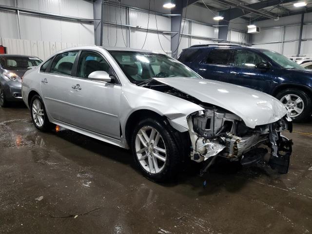 2G1WC5E34D1140847 - 2013 CHEVROLET IMPALA LTZ SILVER photo 4