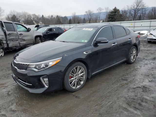 5XXGV4L28JG246119 - 2018 KIA OPTIMA SXL BLACK photo 1