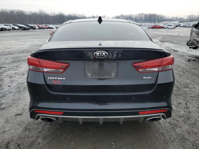 5XXGV4L28JG246119 - 2018 KIA OPTIMA SXL BLACK photo 6