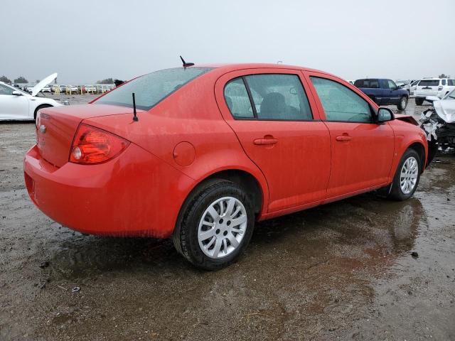 1G1AT58H197129669 - 2009 CHEVROLET COBALT LT RED photo 3