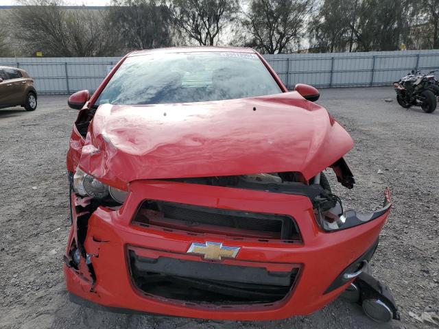 1G1JE5SB0G4160375 - 2016 CHEVROLET SONIC LTZ RED photo 5