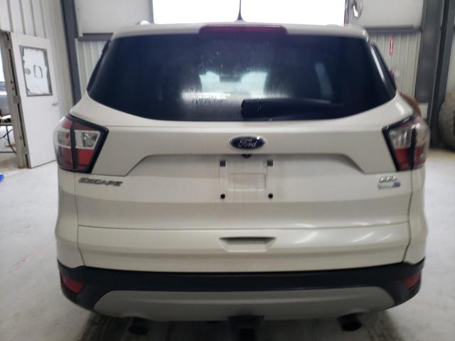 1FMCU9HD1JUB12860 - 2018 FORD ESCAPE SEL WHITE photo 6