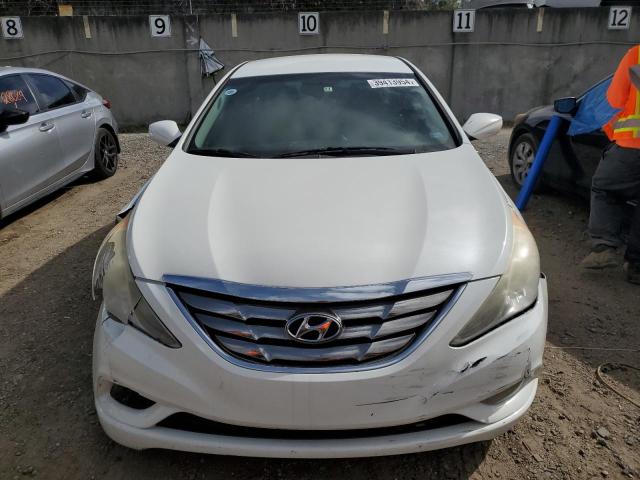 5NPEC4AC3DH778122 - 2013 HYUNDAI SONATA SE WHITE photo 5