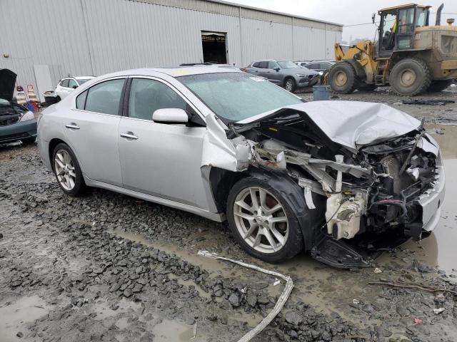 1N4AA5AP7CC846323 - 2012 NISSAN MAXIMA S SILVER photo 4