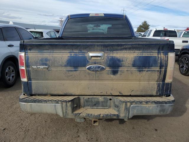 1FTEW1C88AFD66086 - 2010 FORD F150 SUPERCREW BLUE photo 6