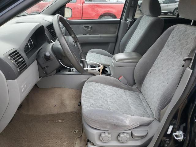 KNDJD735685858399 - 2008 KIA SORENTO EX BLUE photo 7