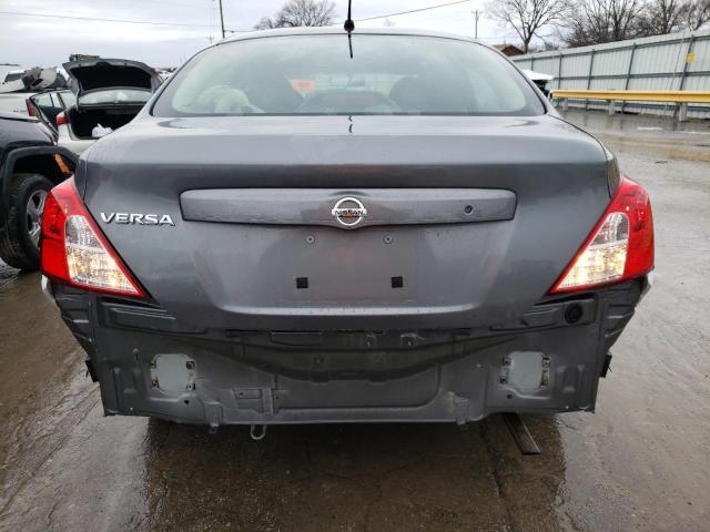 3N1CN7AP1HL905481 - 2017 NISSAN VERSA S GRAY photo 6