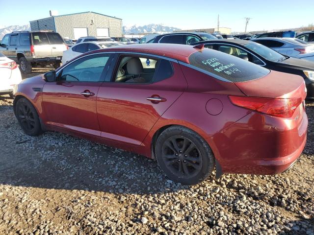 5XXGM4A75DG226772 - 2013 KIA OPTIMA LX RED photo 2