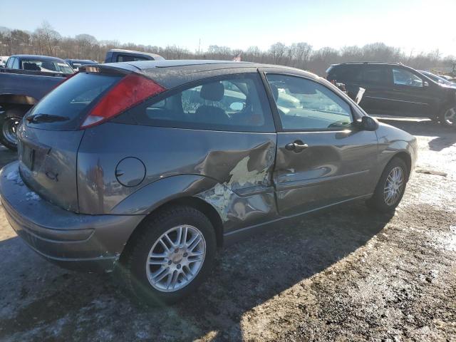 1FAFP31N97W326412 - 2007 FORD FOCUS ZX3 GRAY photo 3