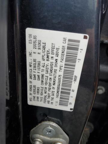 1HGCM65856A046575 - 2006 HONDA ACCORD EX BLUE photo 12