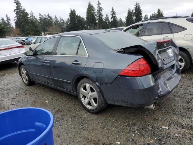 1HGCM65856A046575 - 2006 HONDA ACCORD EX BLUE photo 2