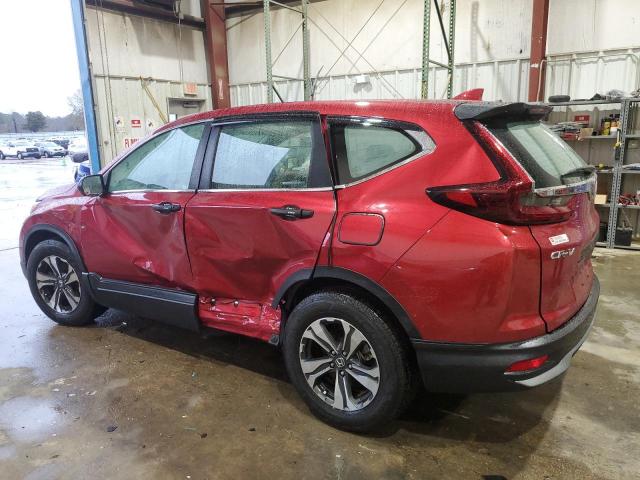 2HKRW1H26LH403151 - 2020 HONDA CR-V LX MAROON photo 2