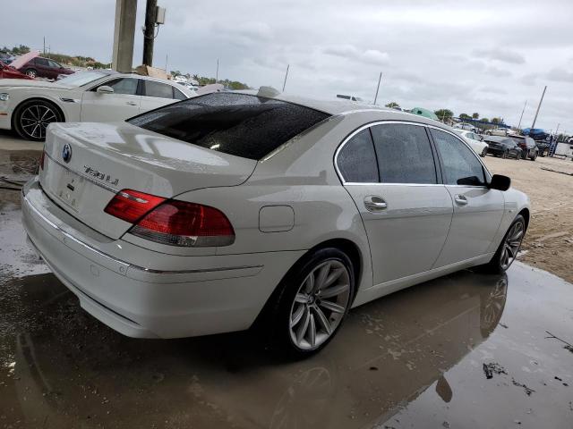 WBAHN83528DT87730 - 2008 BMW 750 LI WHITE photo 3