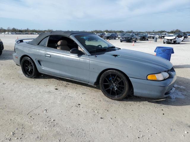 1FALP45X2TF164539 - 1996 FORD MUSTANG GT GRAY photo 4