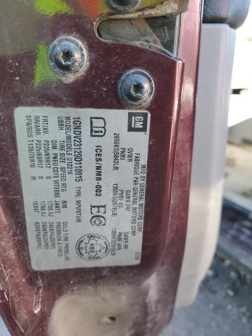 1GNDV23129D110015 - 2009 CHEVROLET UPLANDER LS BURGUNDY photo 13