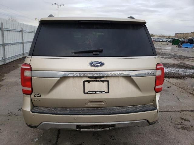 1FMJK1JT2JEA07139 - 2018 FORD EXPEDITION MAX XLT GOLD photo 6