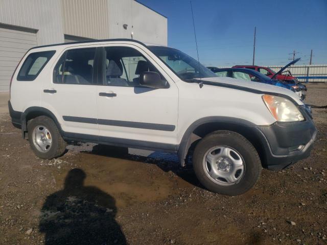 JHLRD78424C053494 - 2004 HONDA CR-V LX WHITE photo 4