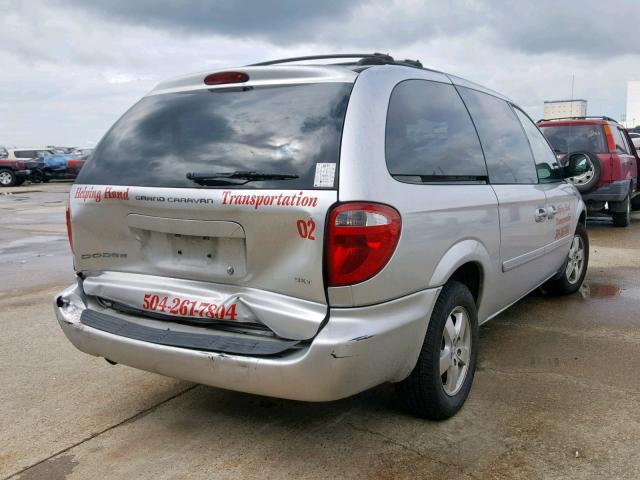 2D4GP44L46R758284 - 2006 DODGE GRAND CARAVAN SXT  photo 4