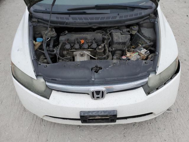 2HGFA16587H508787 - 2007 HONDA CIVIC LX WHITE photo 11