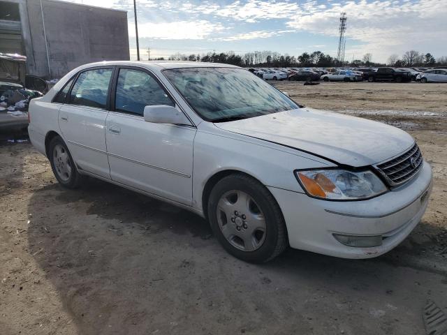 4T1BF28B43U293287 - 2003 TOYOTA AVALON XL WHITE photo 4