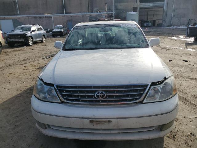 4T1BF28B43U293287 - 2003 TOYOTA AVALON XL WHITE photo 5