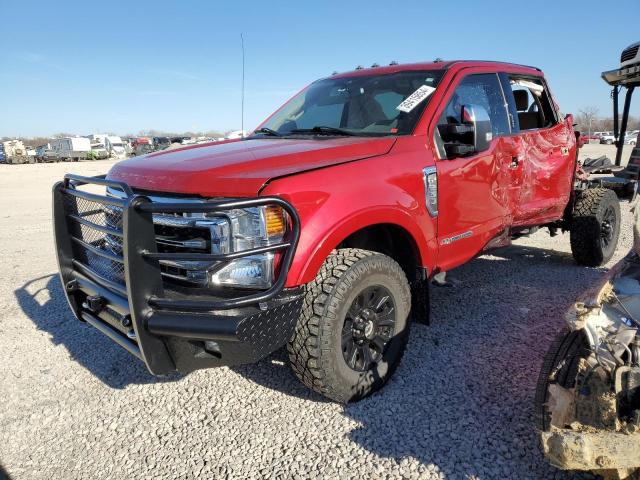 1FT8W2BTXLEE02989 - 2020 FORD F250 SUPER DUTY RED photo 1