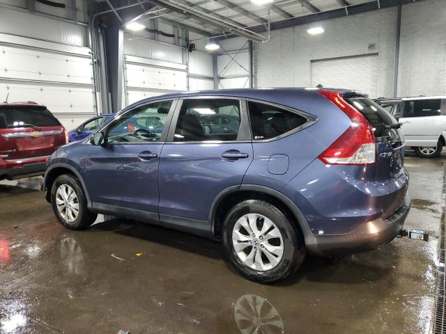 5J6RM4H55CL075468 - 2012 HONDA CR-V EX BLUE photo 2