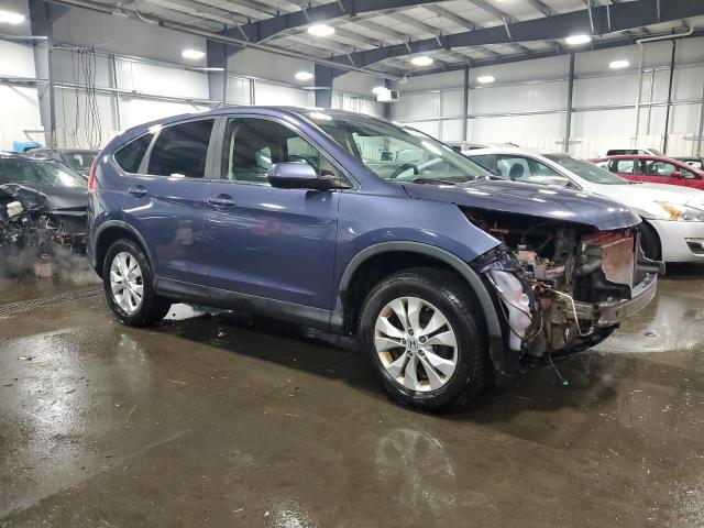 5J6RM4H55CL075468 - 2012 HONDA CR-V EX BLUE photo 4