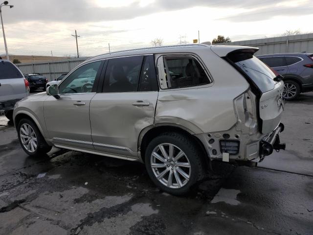 YV4A22PL8G1019164 - 2016 VOLVO XC90 T6 BEIGE photo 2