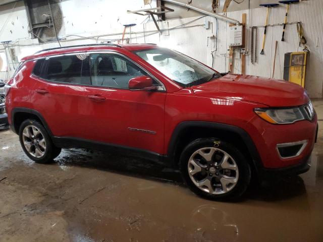 3C4NJDCB9MT572491 - 2021 JEEP COMPASS LIMITED RED photo 4