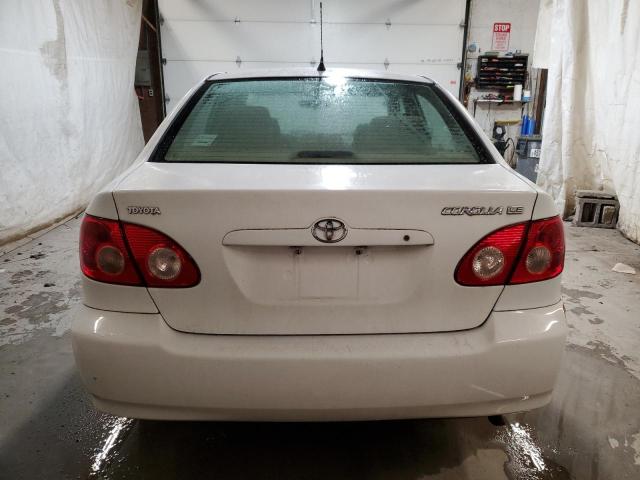 1NXBR32EX5Z474641 - 2005 TOYOTA COROLLA CE WHITE photo 6